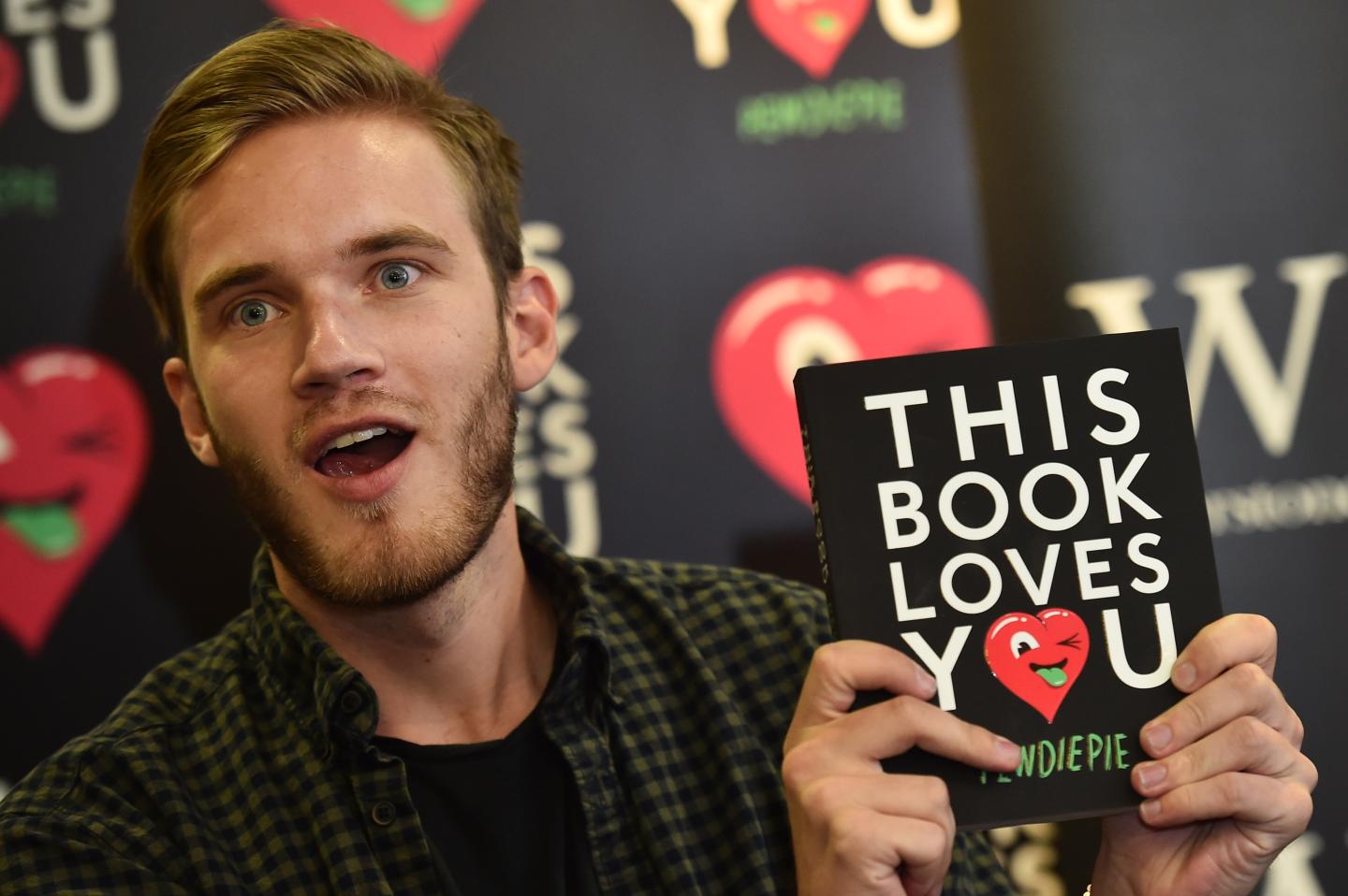 BRITAIN-SWEDEN-INTERNET-PEWDIEPIE