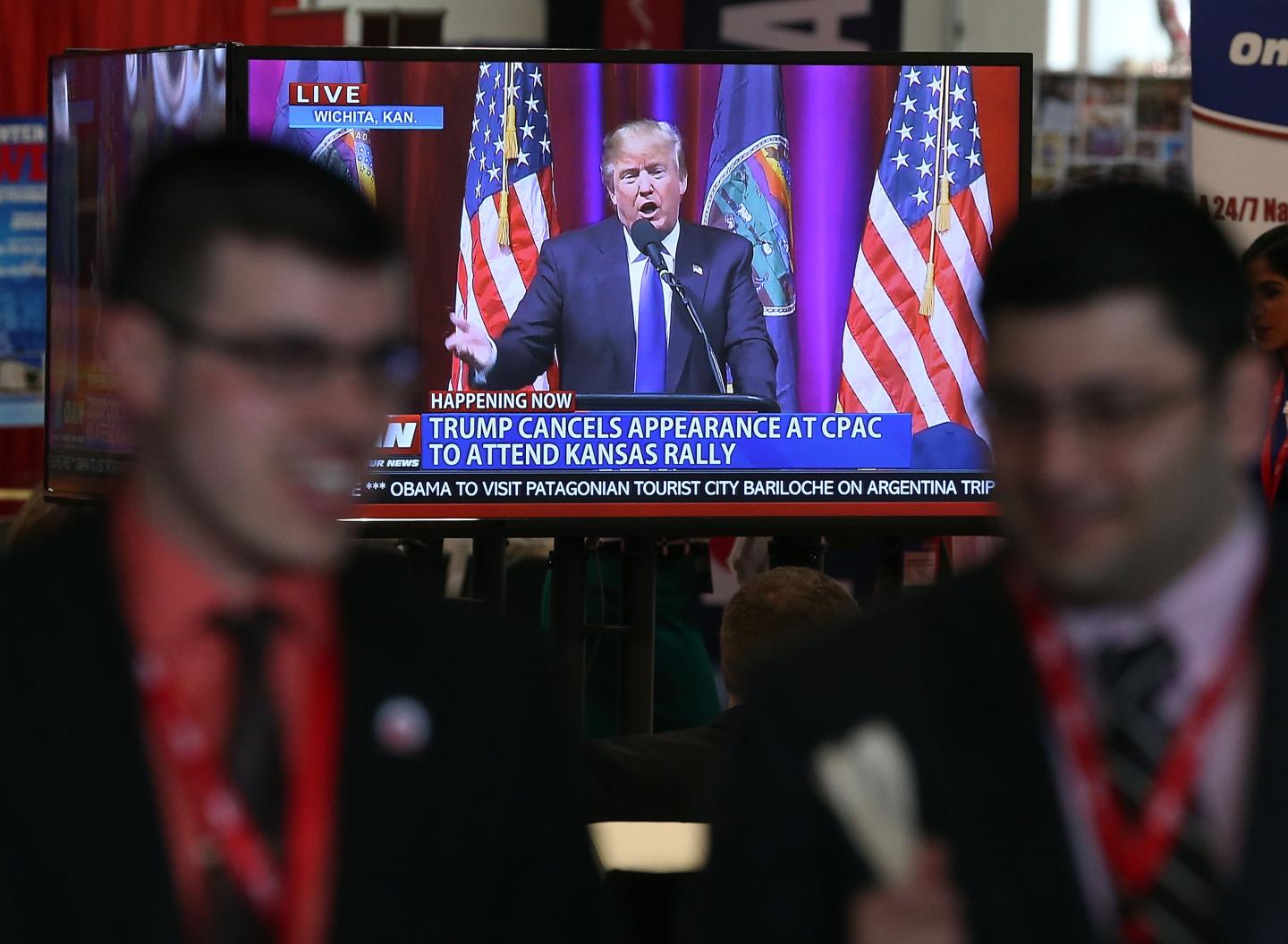 GOP Presidential Candidates Attend CPAC Conference In Washington DC