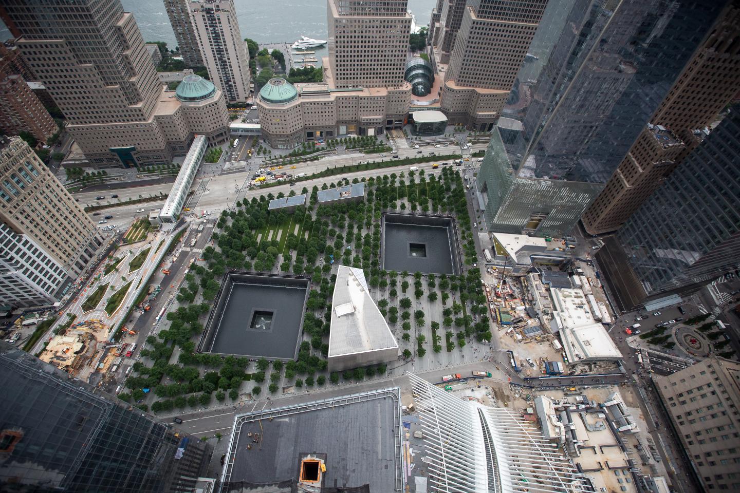 3 World Trade Center Topping Out Ceremony