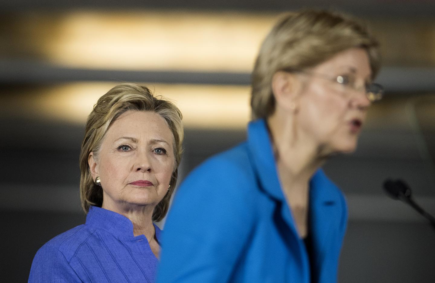 Presumptive Democratic Presidential Nominee Hillary Clinton Campaigns With Elizabeth Warren In Ohio