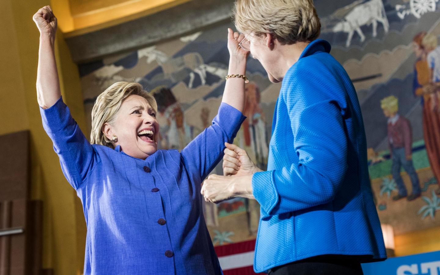 Democratic Presumptive Nominee for President former Secretary of State Hillary Clinton