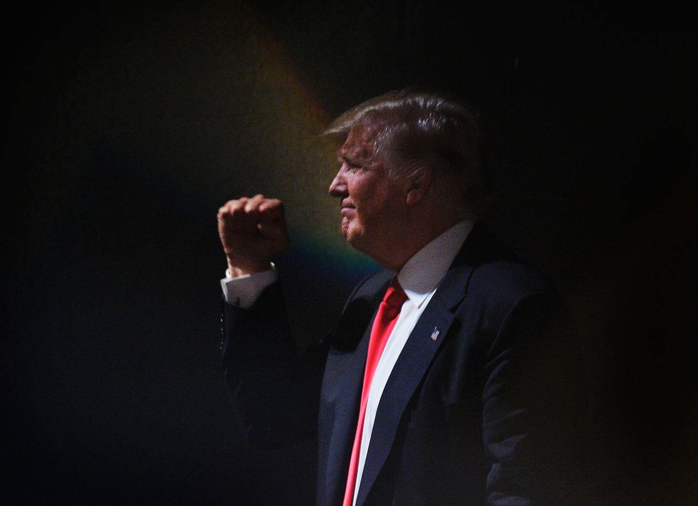 Donald Trump Campaigns In Raleigh, North Carolina