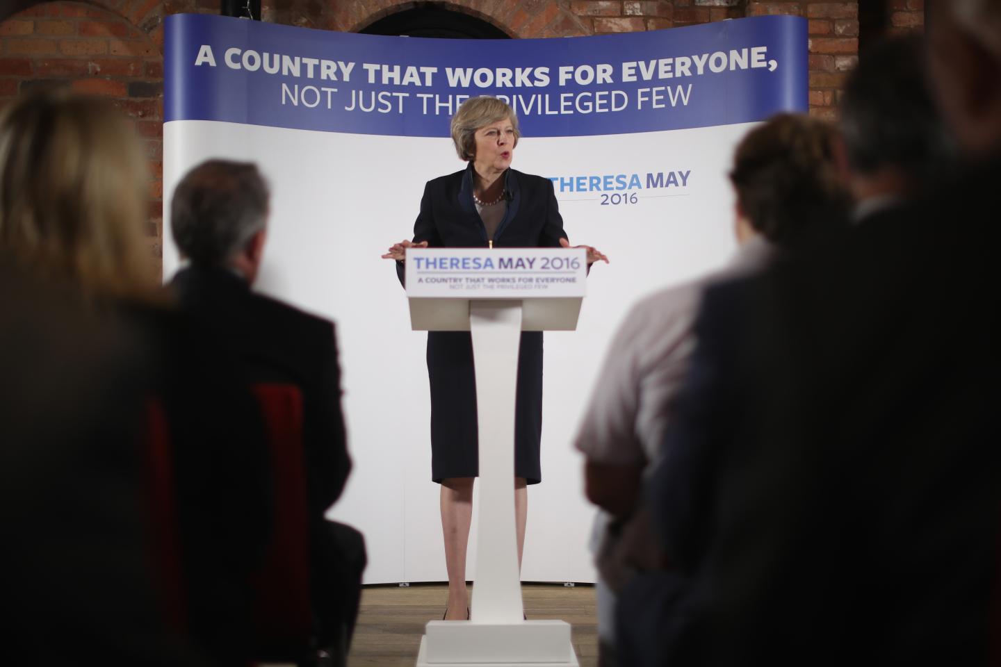 Theresa May Launches Her Campaign For The Conservative Leadership