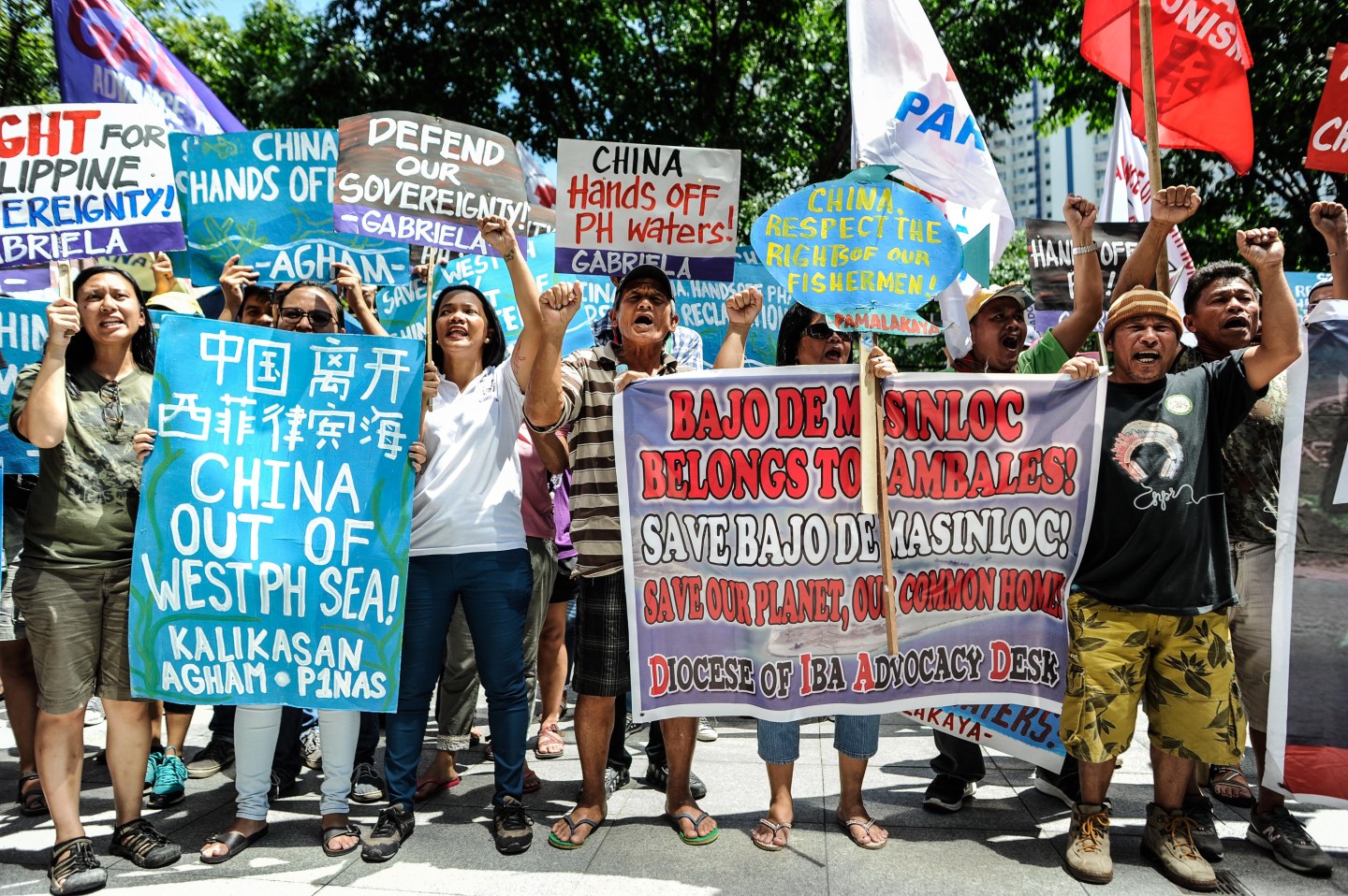 Rallies In Manila Over The South China Sea Dispute