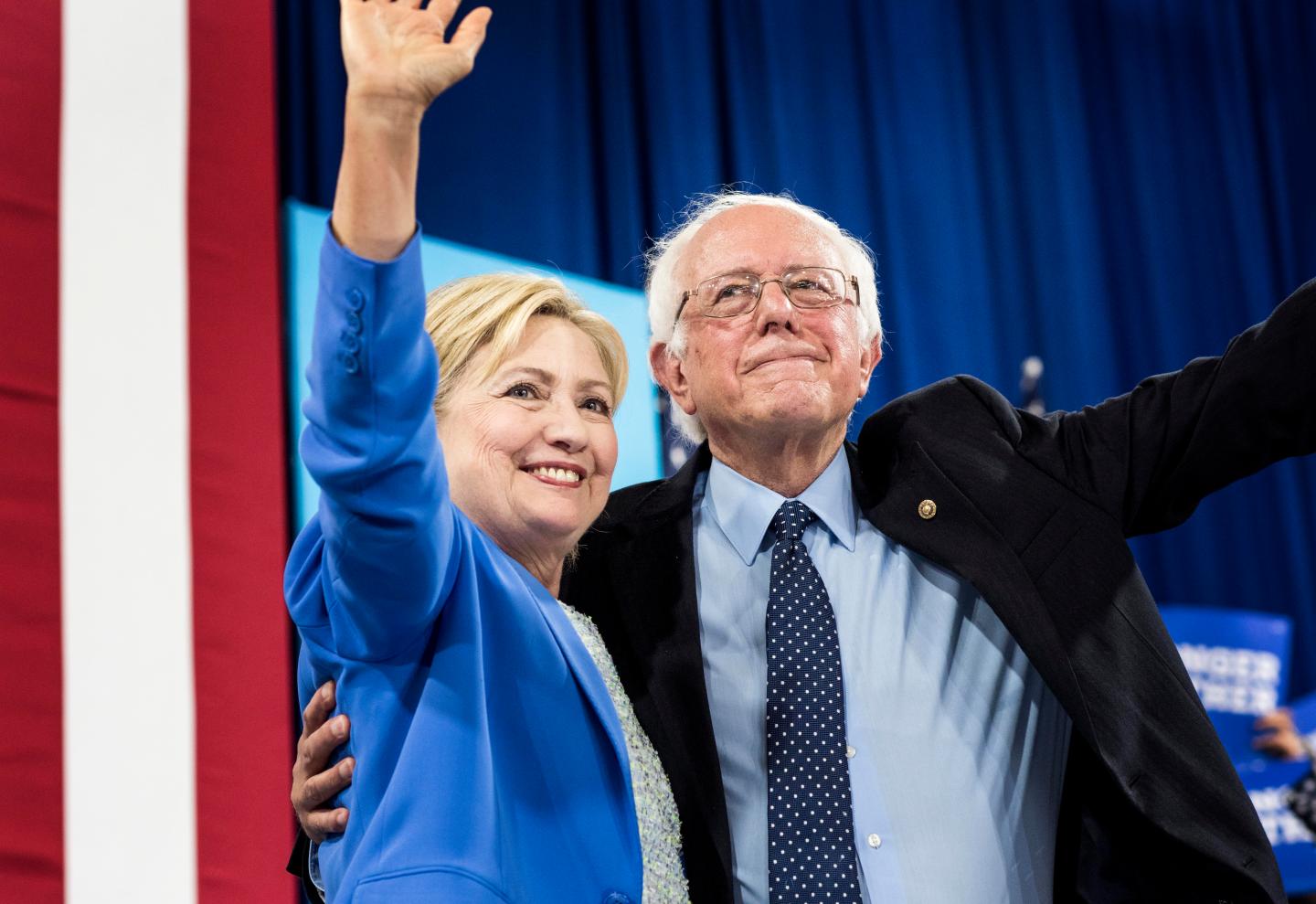 Democratic Presumptive Nominee for President former Secretary of State Hillary Clinton