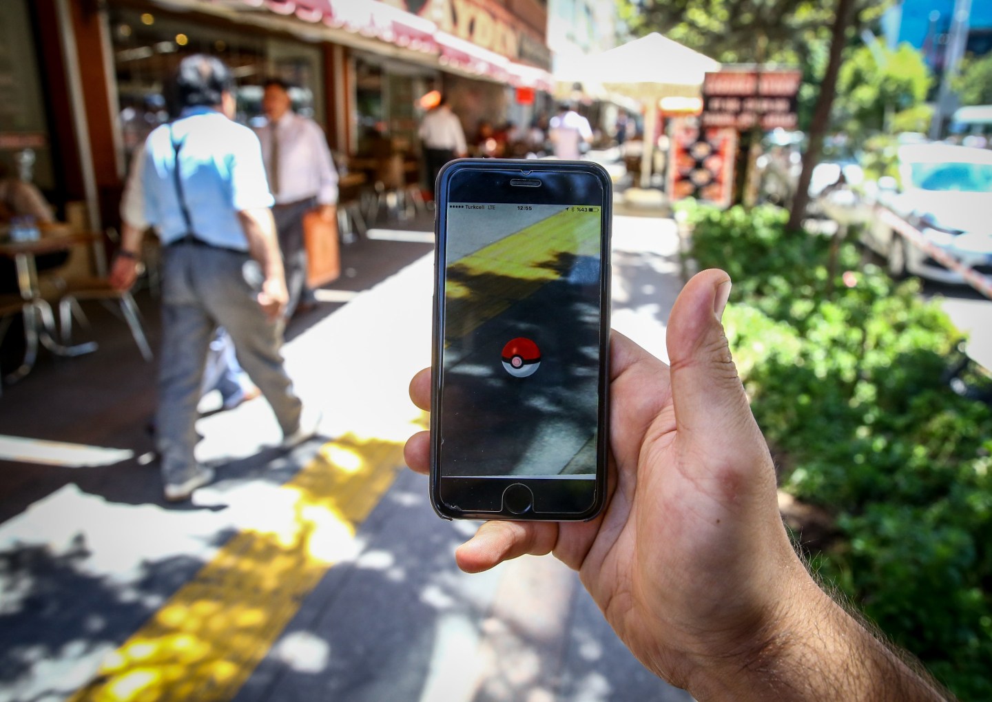 Pokemon GO game in Turkey