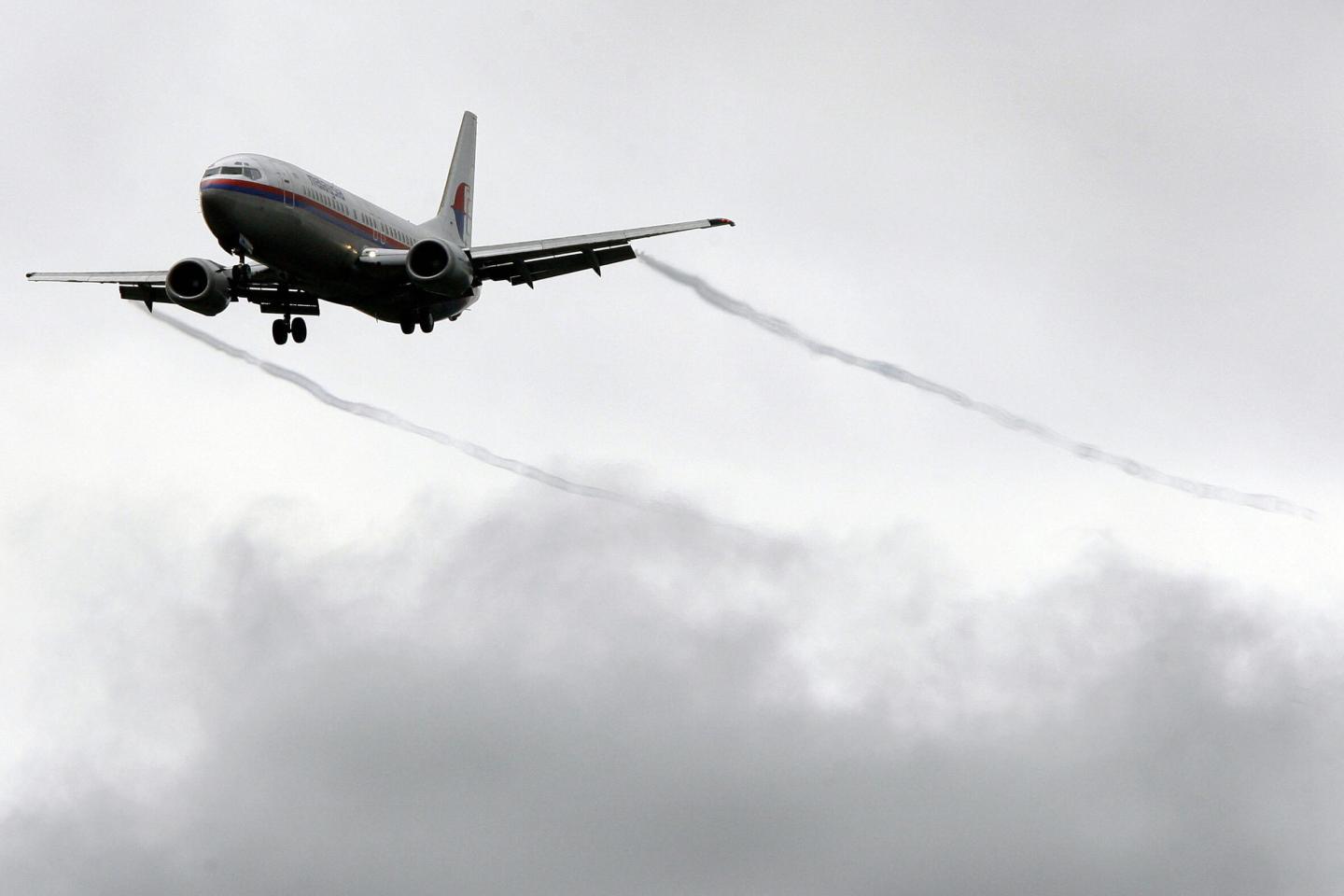 A Malaysia Airlines Boeing 737 aircraft