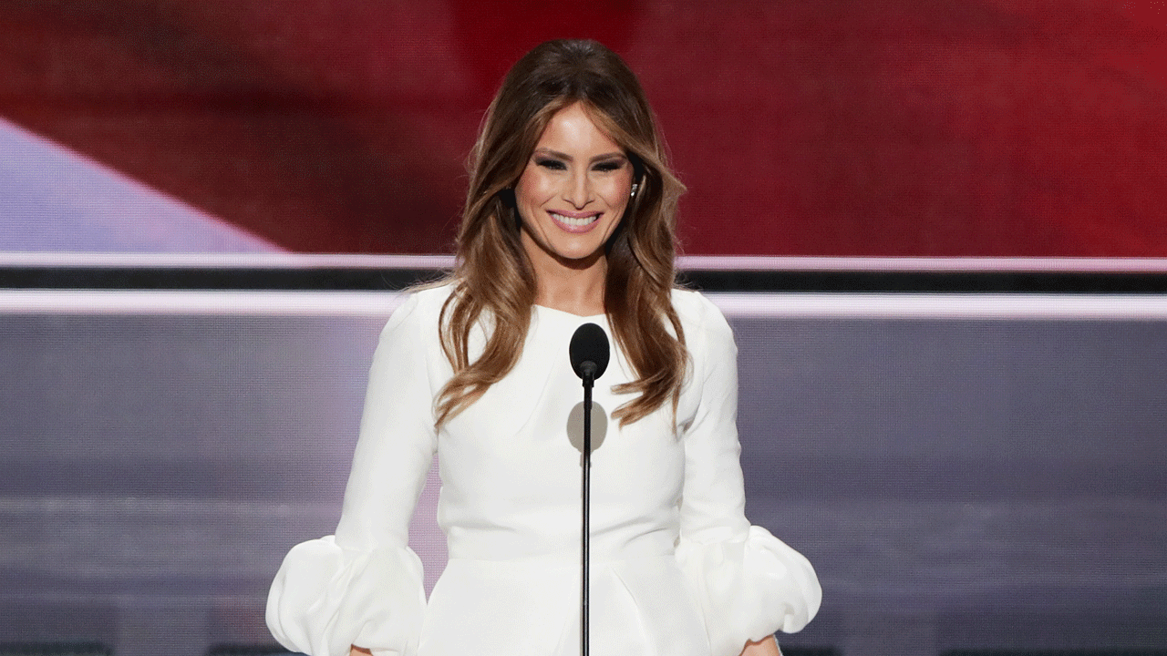 Here’s the Subtle Message in Melania Trump’s Dress