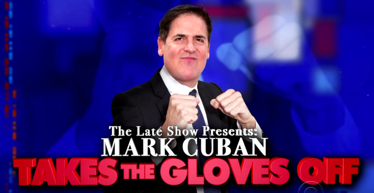 Mark Cuban Stephen Colbert