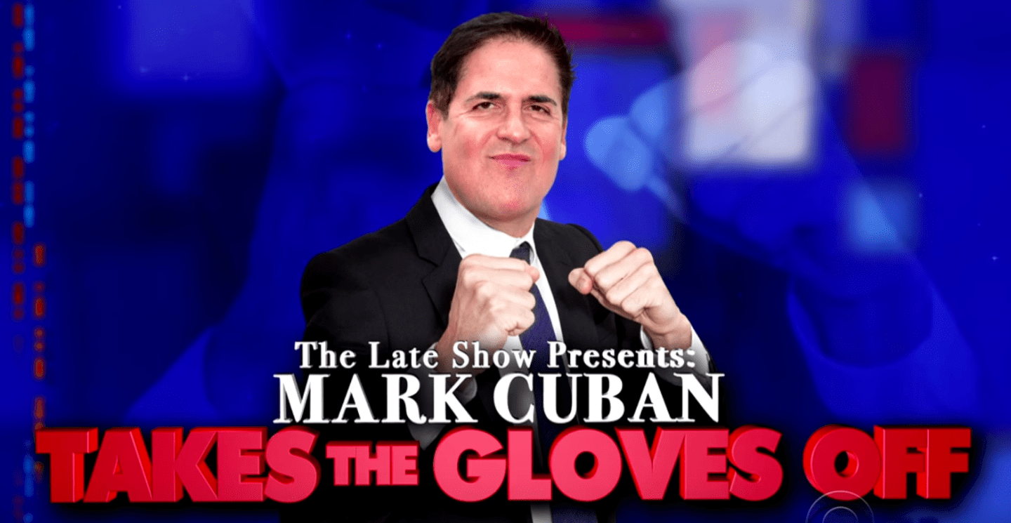 Mark Cuban Stephen Colbert
