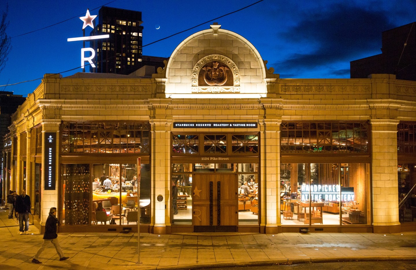 Starbucks Roastery photographed on March 10, 2016. (Joshua Trujillo, Starbucks)