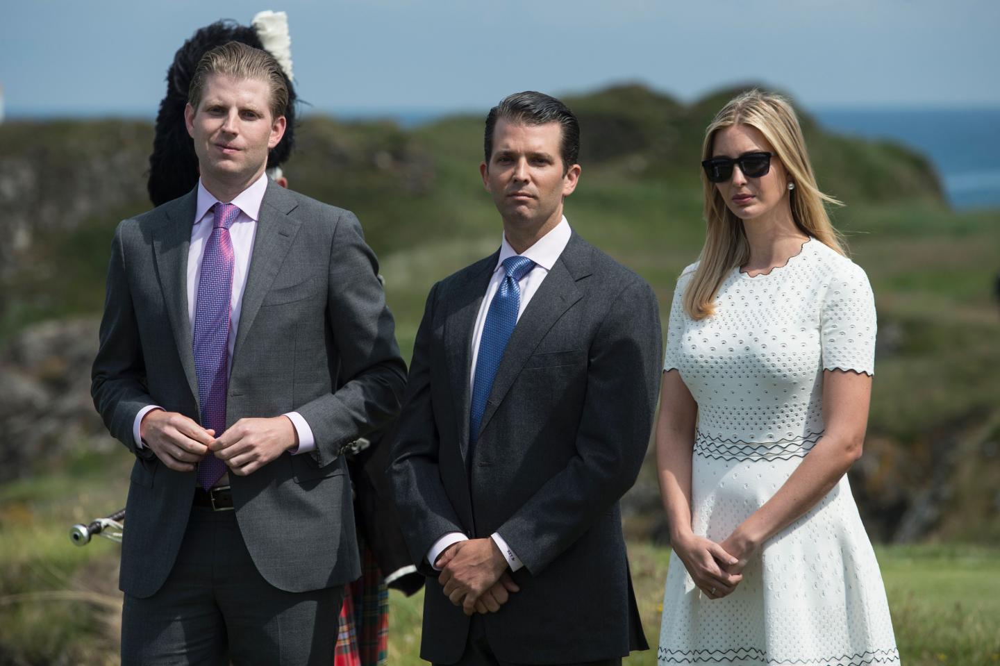 Donald Trump Eric Trump Ivanka Trump