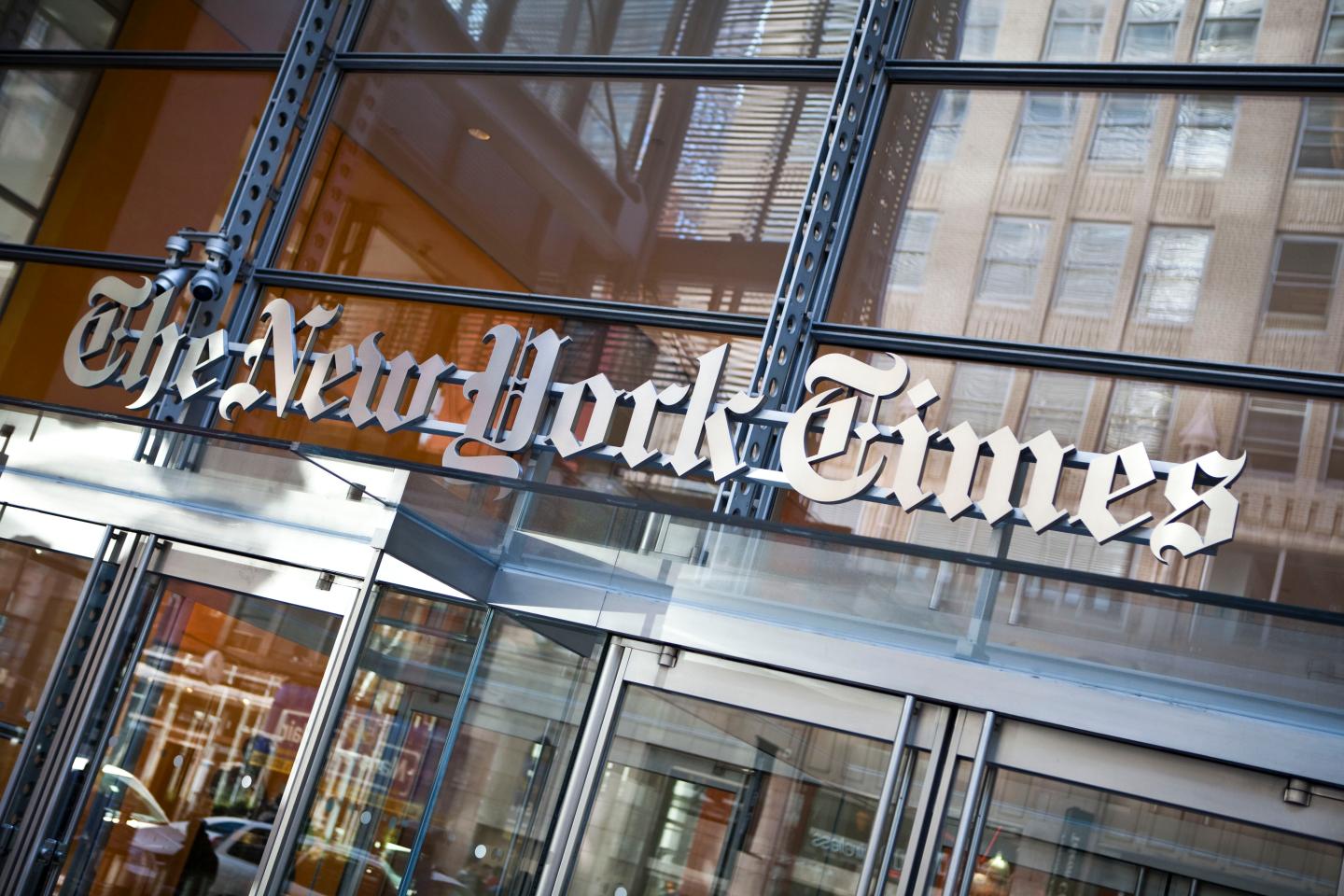New York Times' Quarterly Profits Falls 58 Percent