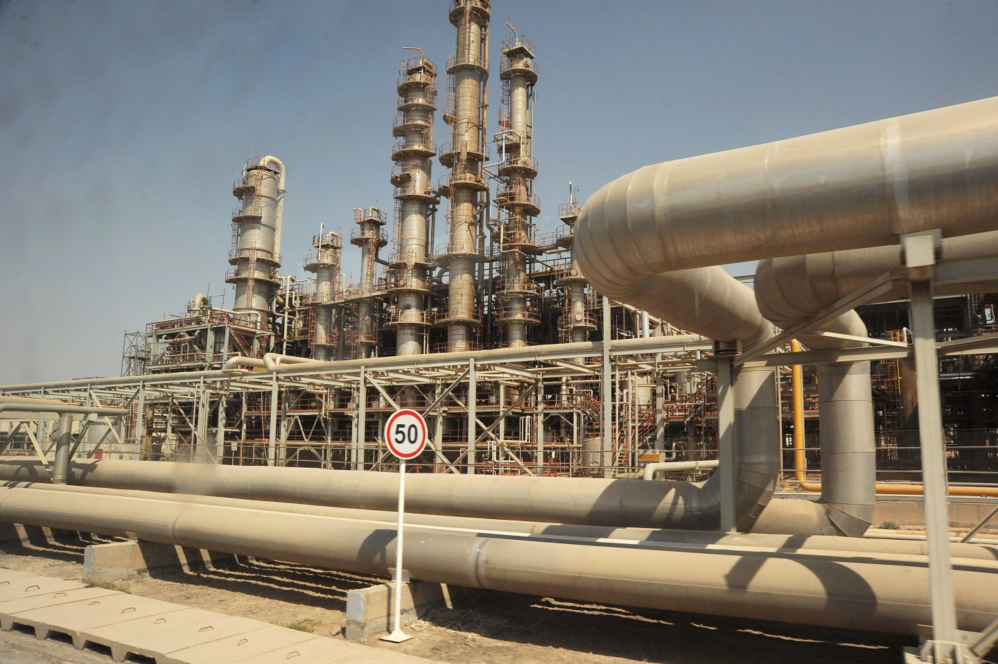 Oil And Steel Installations In Iran