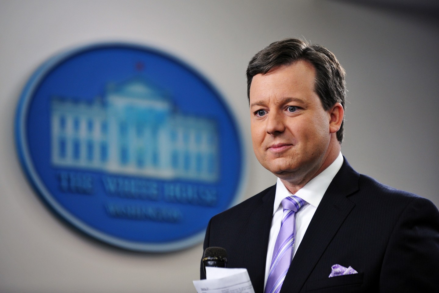 Fox News White House correspondent Ed He