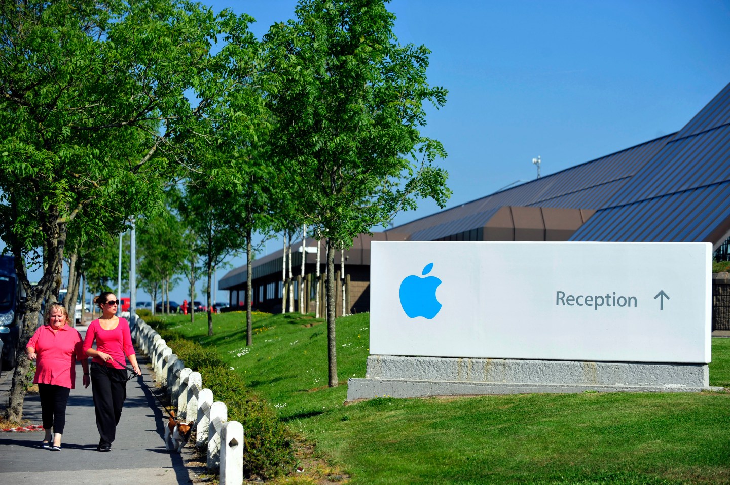 Apple Inc.'s Irish Campus As Tax Debate Continues