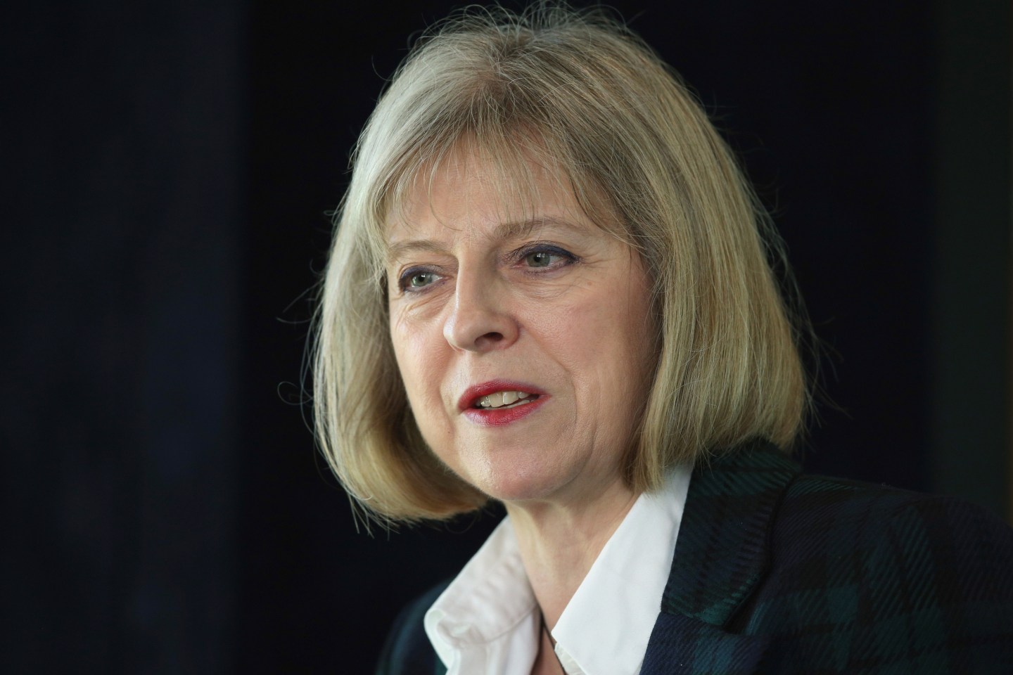 Home Secretary Theresa May Speaks At The College of Policing Conference