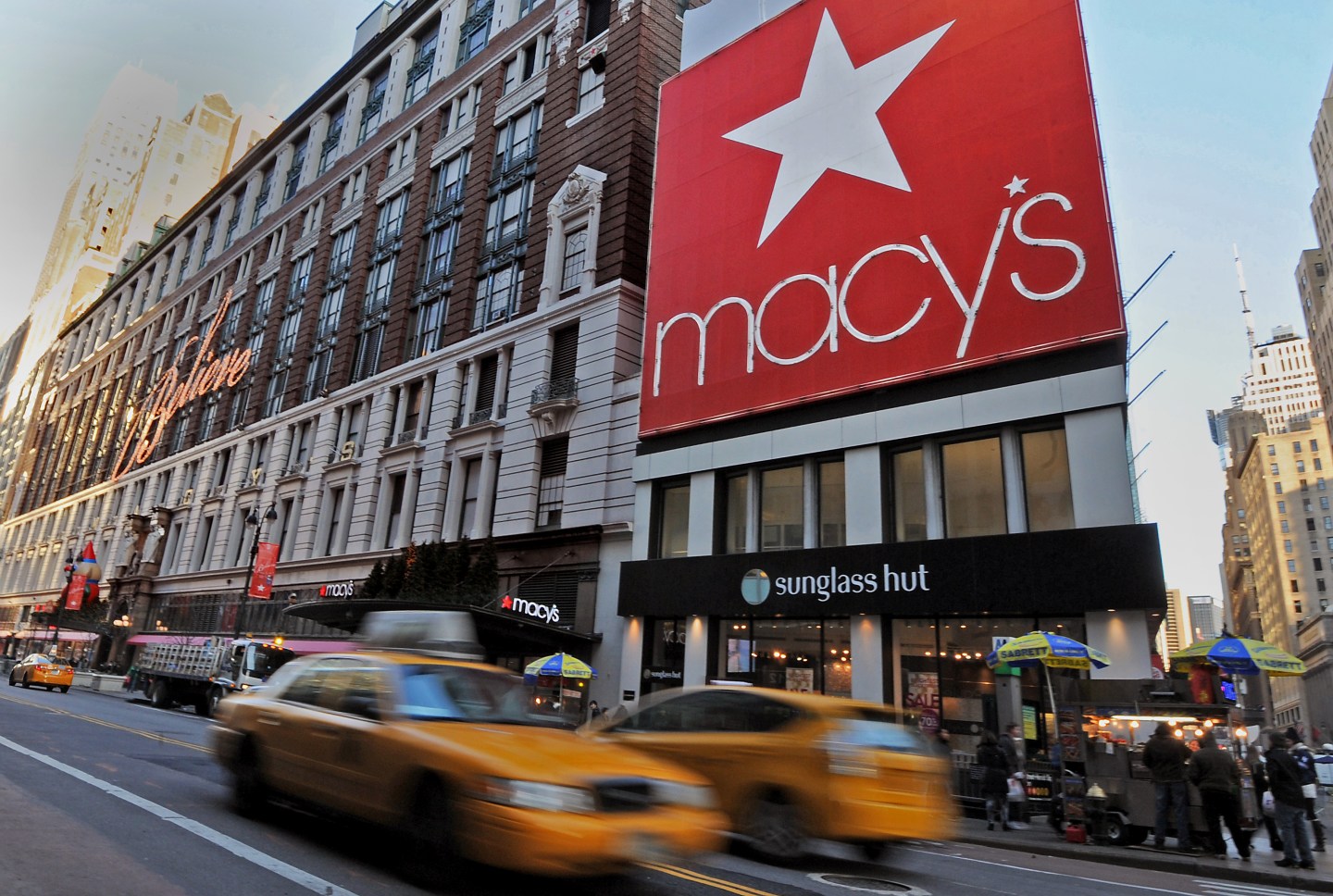 Shoppers At Macy's Flagship Store