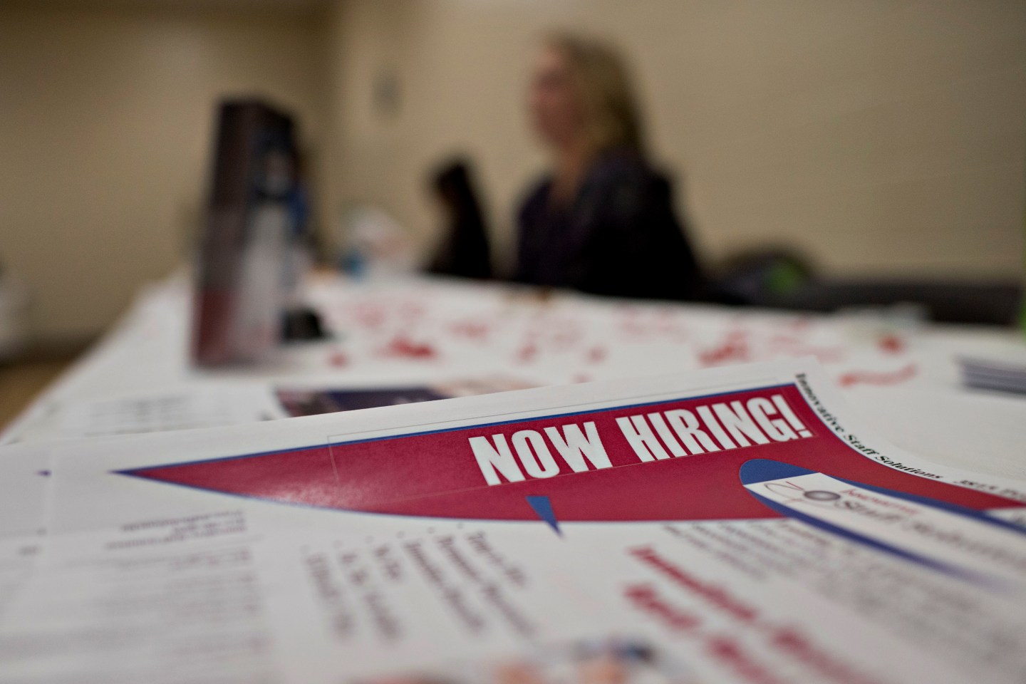 Job Seekers Attend A Princeton Area Chamber of Commerce Career Fair Ahead Of Initial Jobless Claims