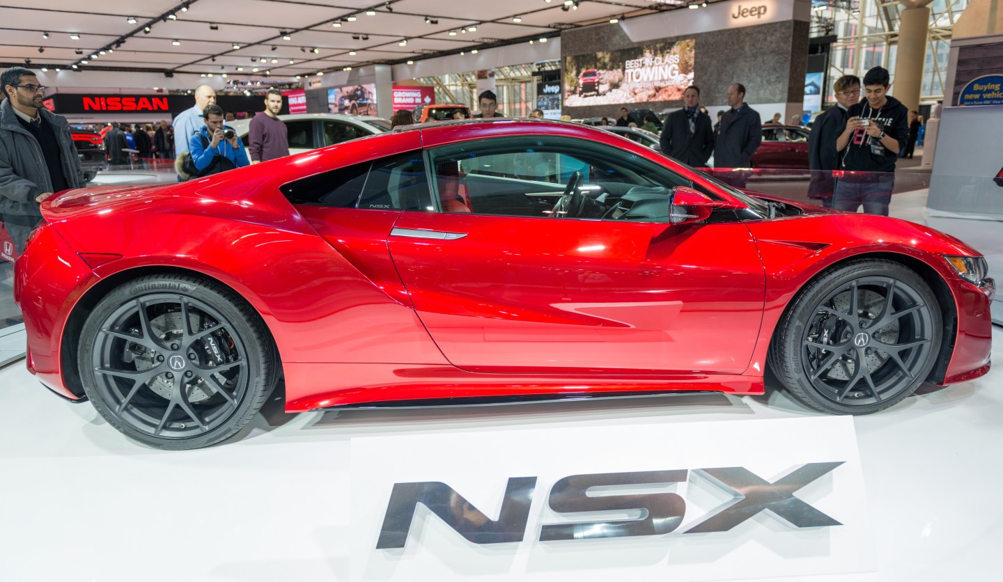 Acura NSX in the Canadian International AutoShow, CIAS for