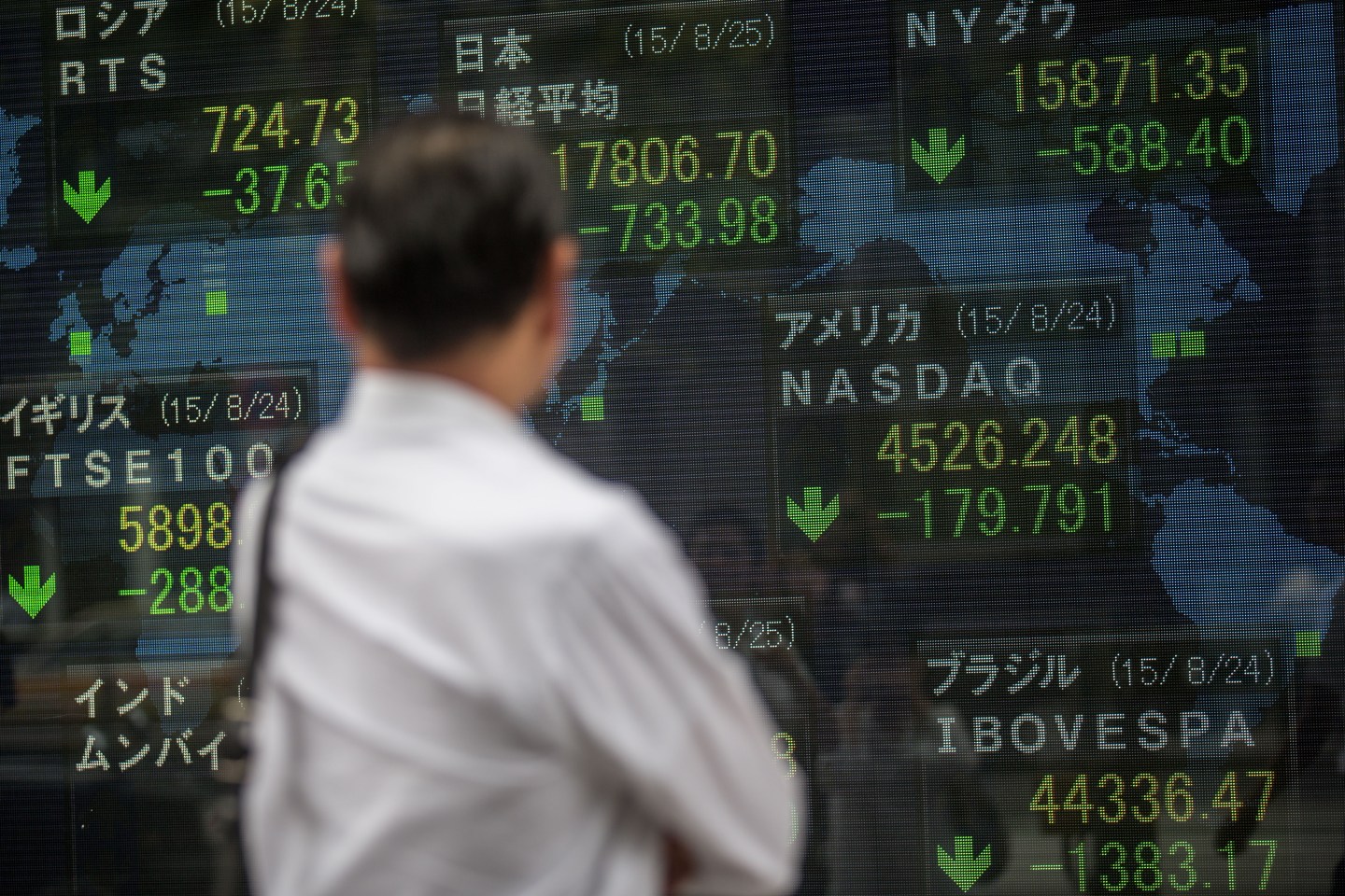 Asian Markets Continue To Fall on Fears Of China Slowdown