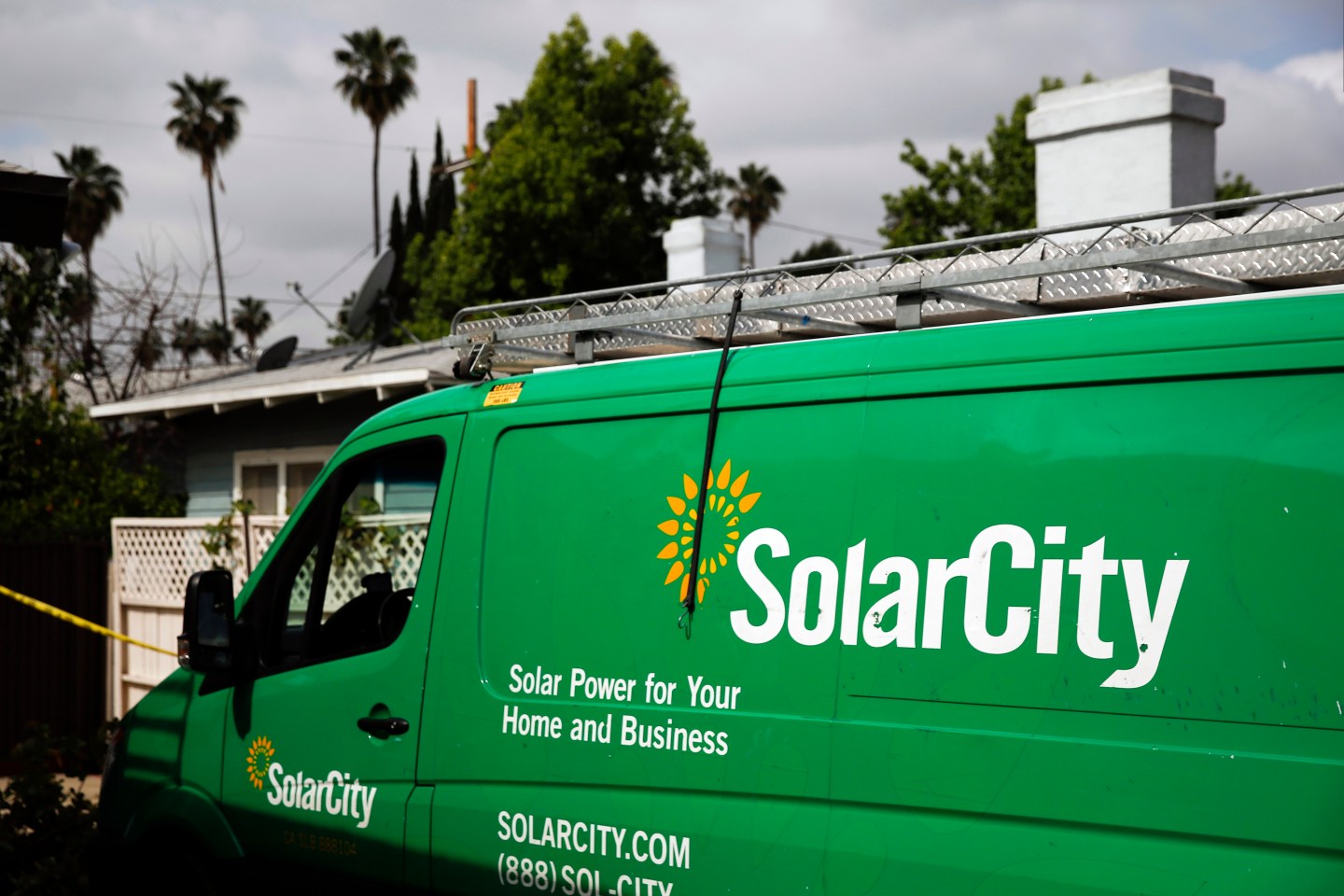 A SolarCity Installation As Earnings Figures Are Released
