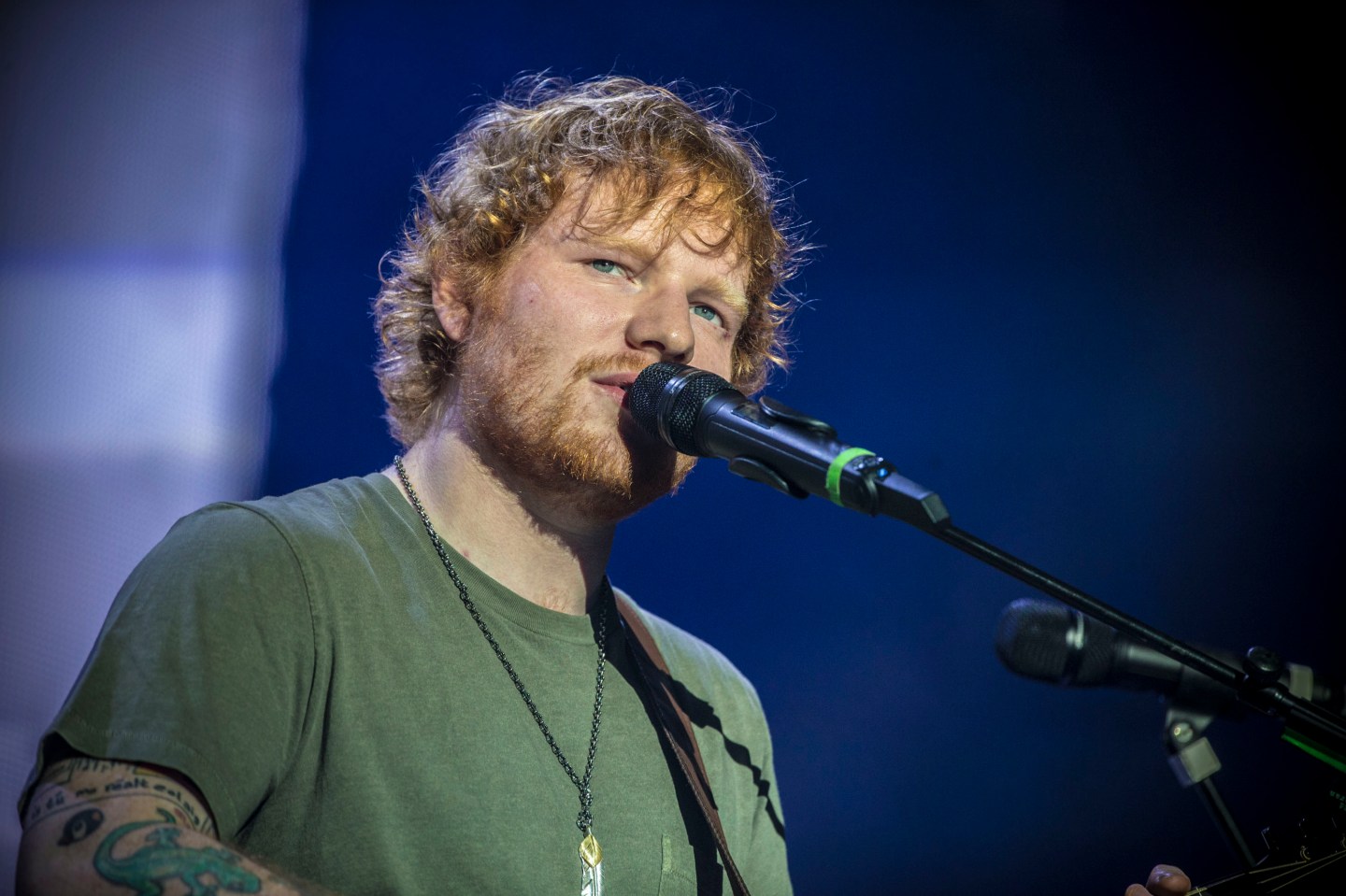 Ed Sheeran Performs In Brisbane
