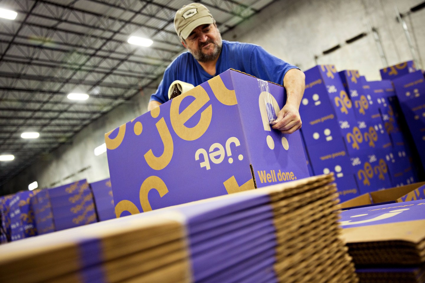 Inside A Jet.com Inc. Fulfillment Center On Cyber Monday