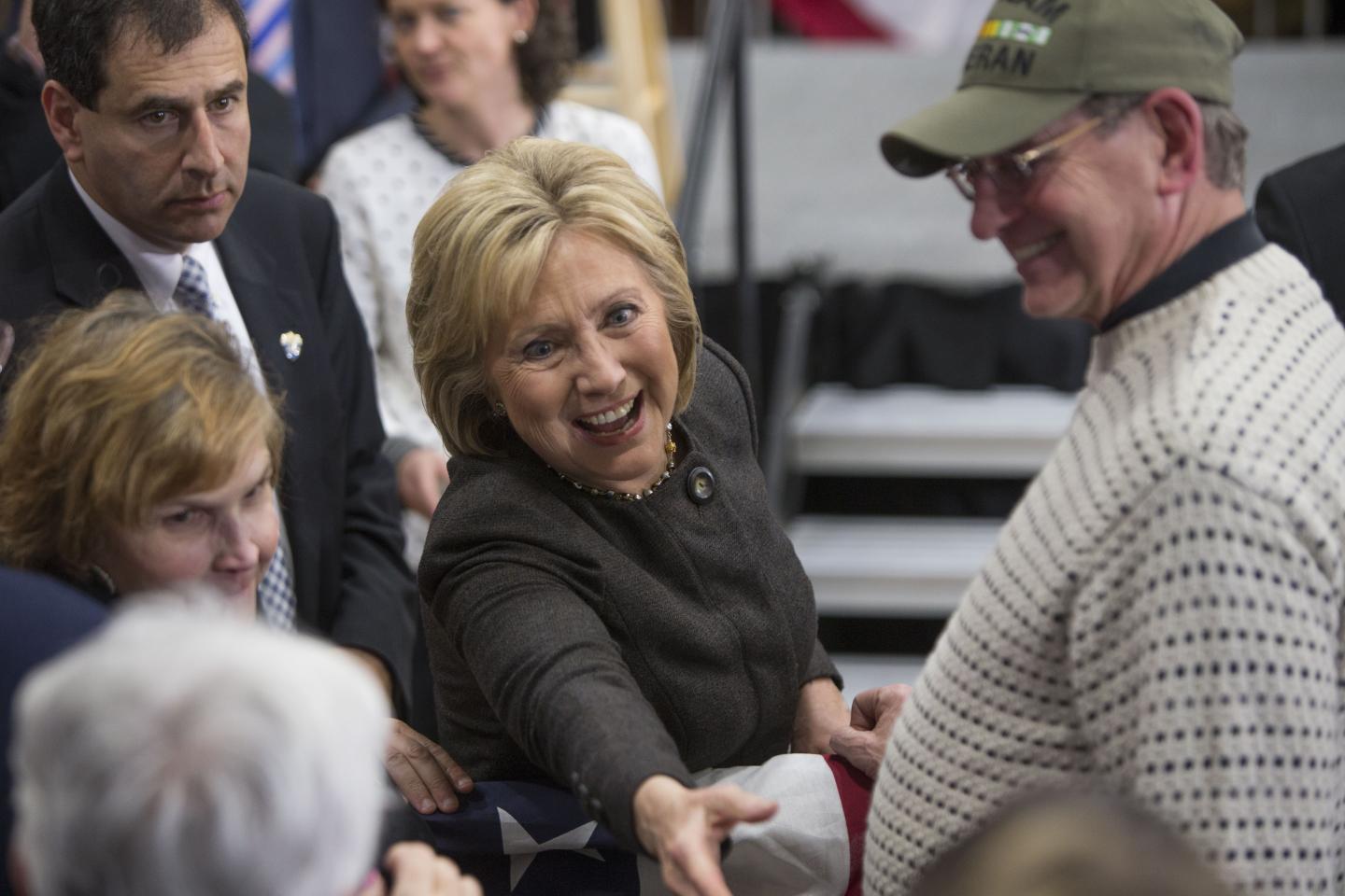 Presidential Candidate Hillary Clinton Holds Campaign Event