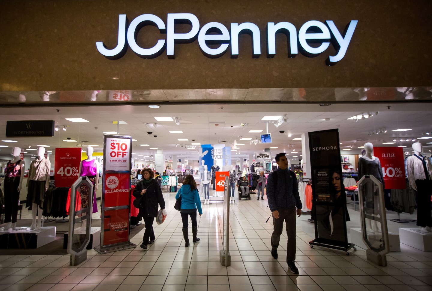 Inside A JC Penney Co. Store Ahead Of Earnings Figures