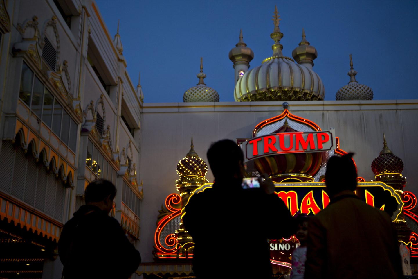 Views Of The Trump Taj Mahal In Atlantic City