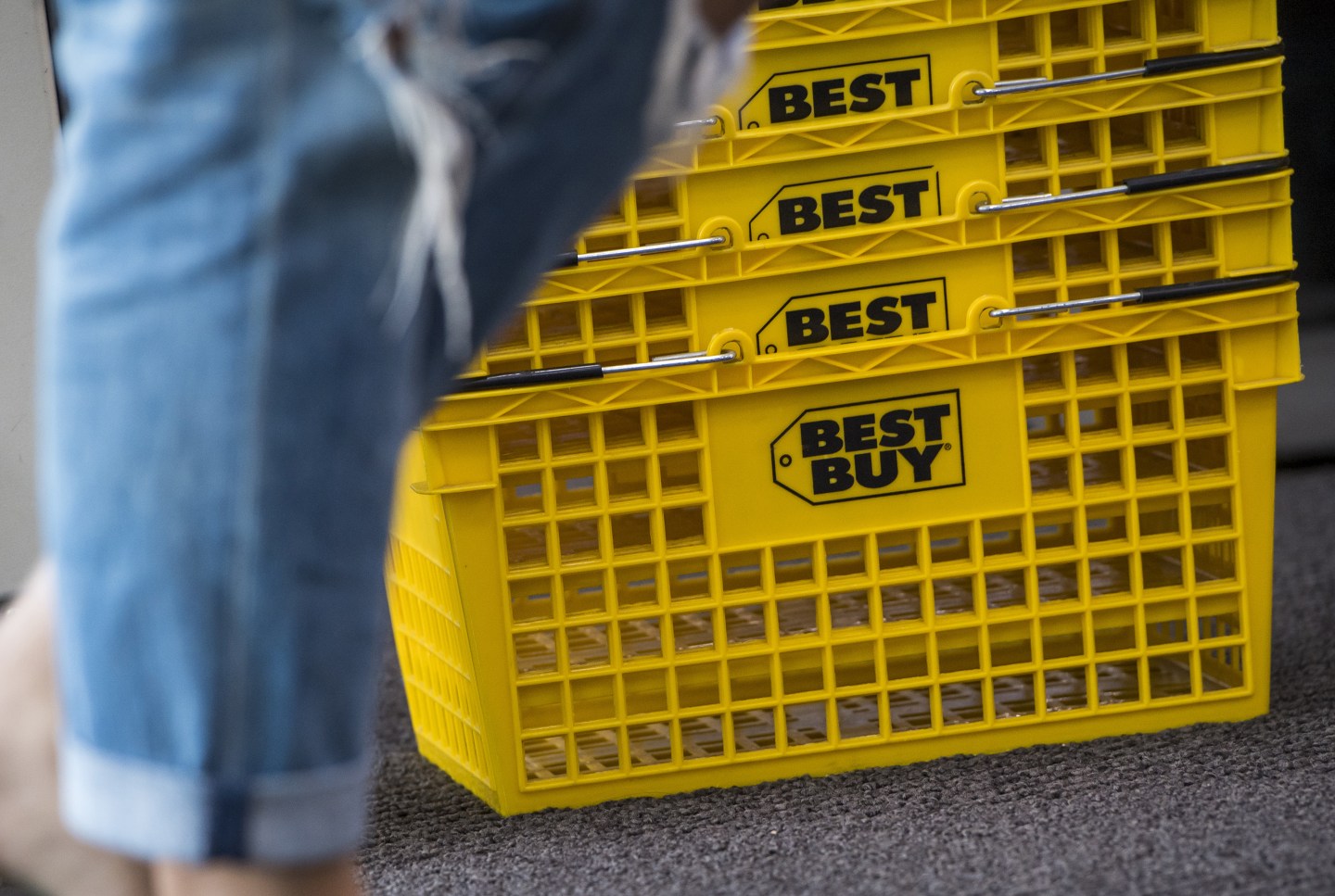 Inside A Best Buy Co. Store Ahead Of Earnings Figures