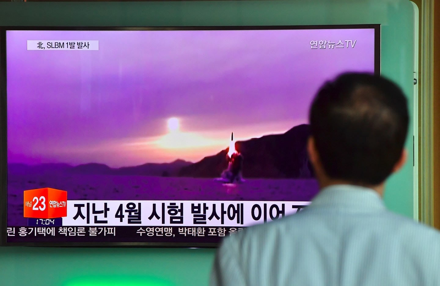 SKOREA-NKOREA-MILITARY-MISSILE
