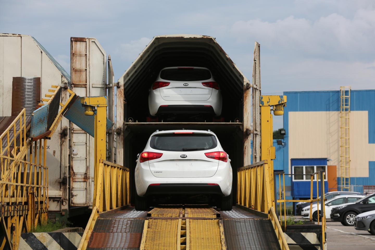 Automobile Assembly At Russia's Avtotor Plant