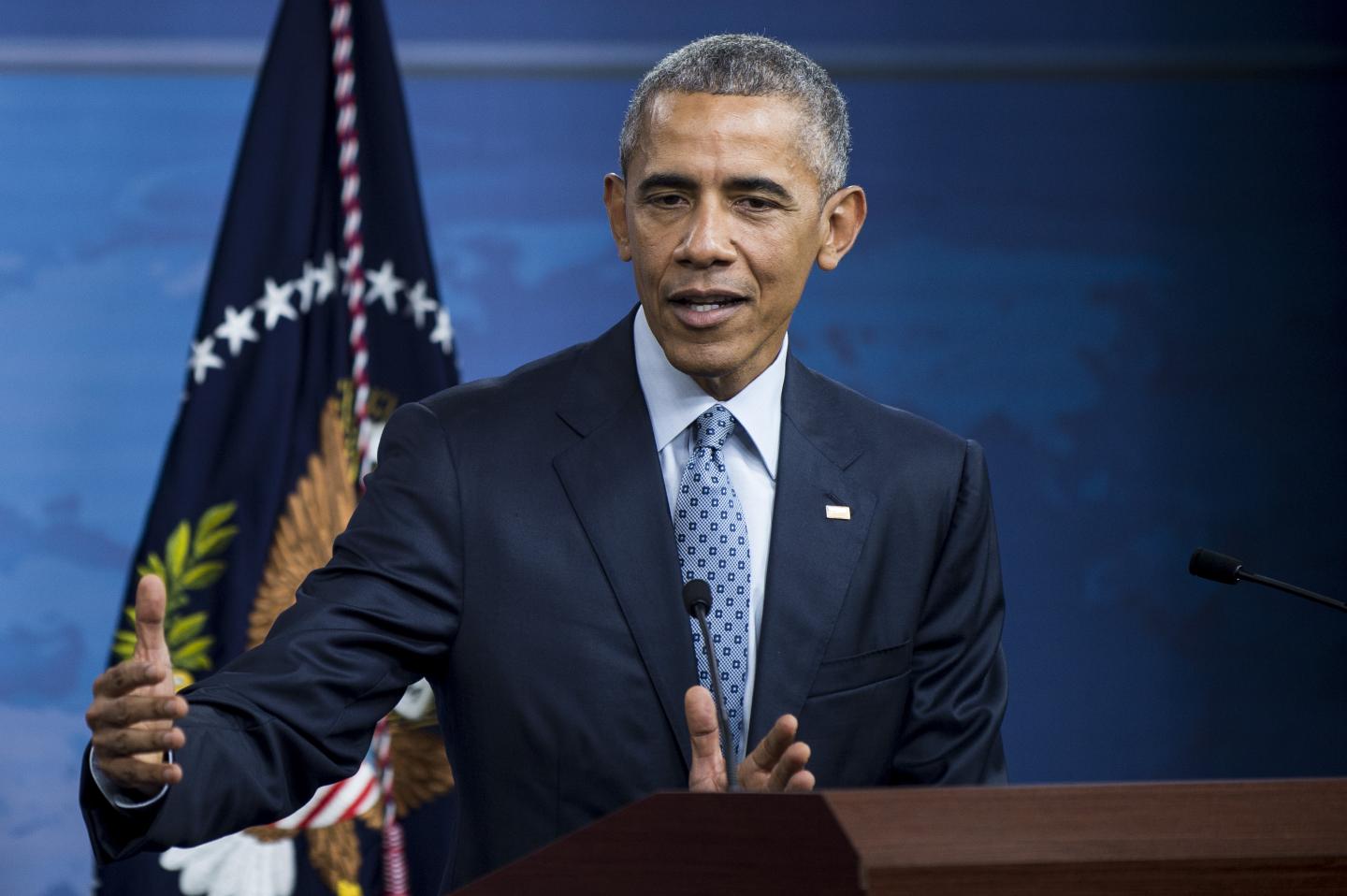 President Obama Holds News Conference At the Pentagon