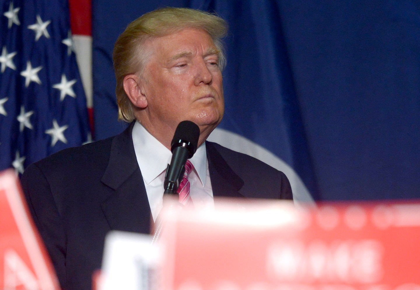 GOP Nominee Donald Trump Holds Rally In Fredericksburg, Virginia