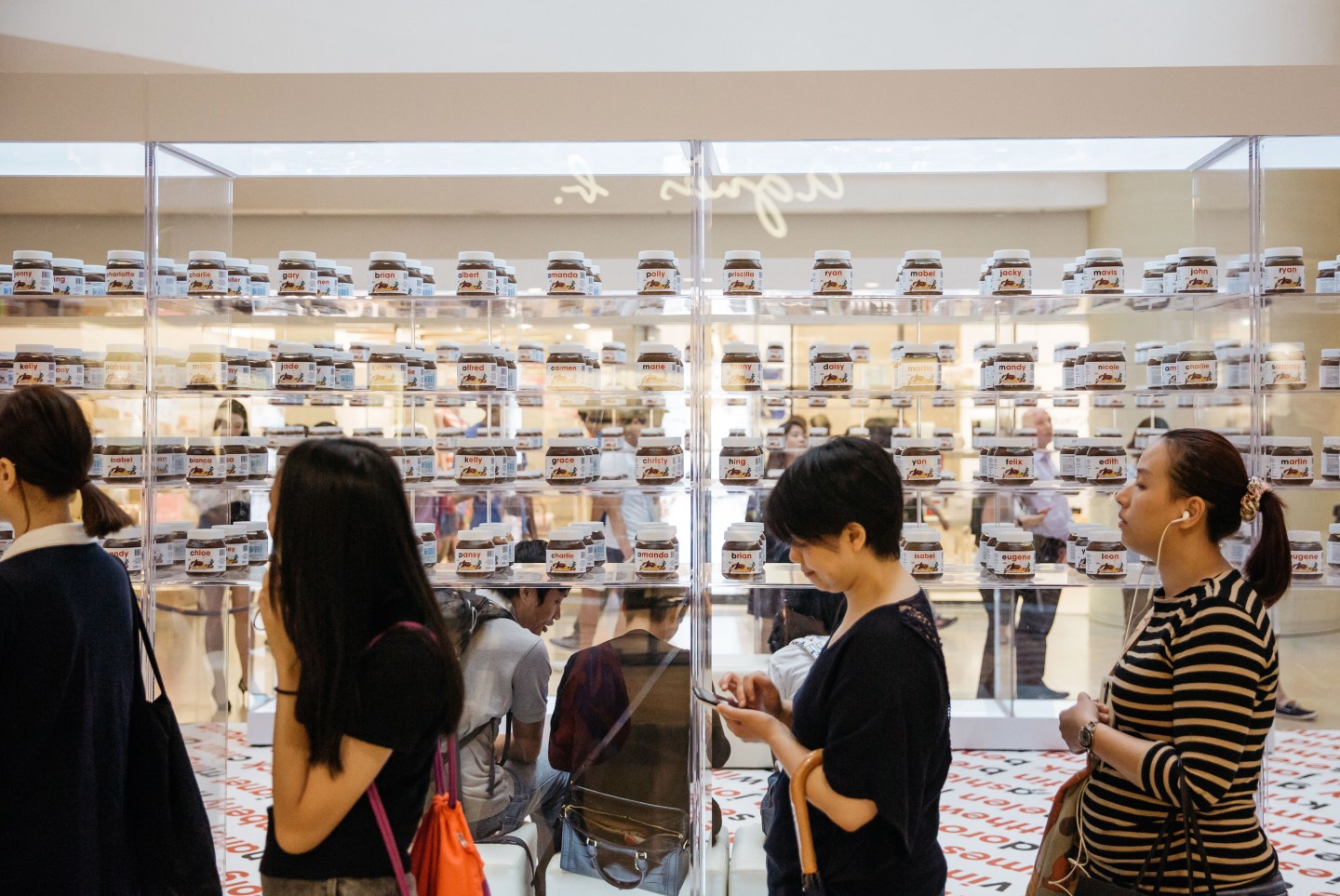 Nutella Pop-Up Store in Hong Kong