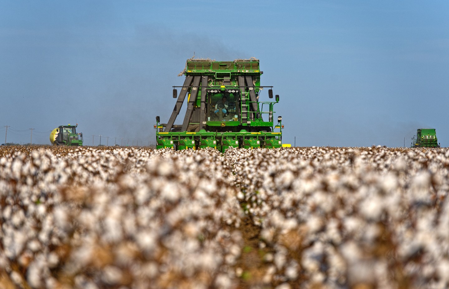 Operations During A Cotton Harvest At Legacy Farms