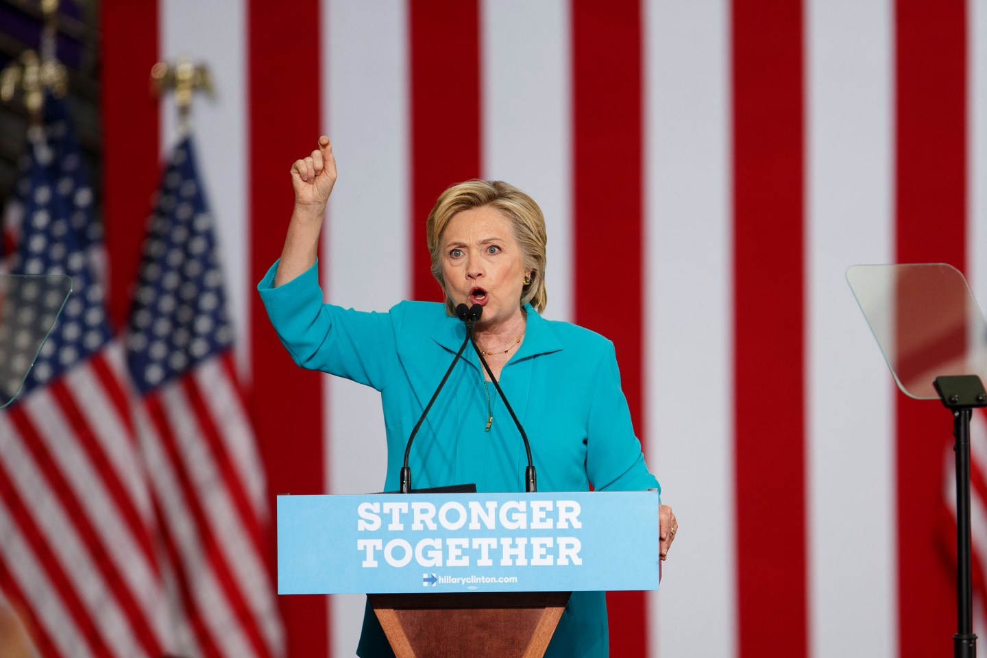Democratic Presidential Nominee Hillary Clinton Holds Nevada Campaign Rally
