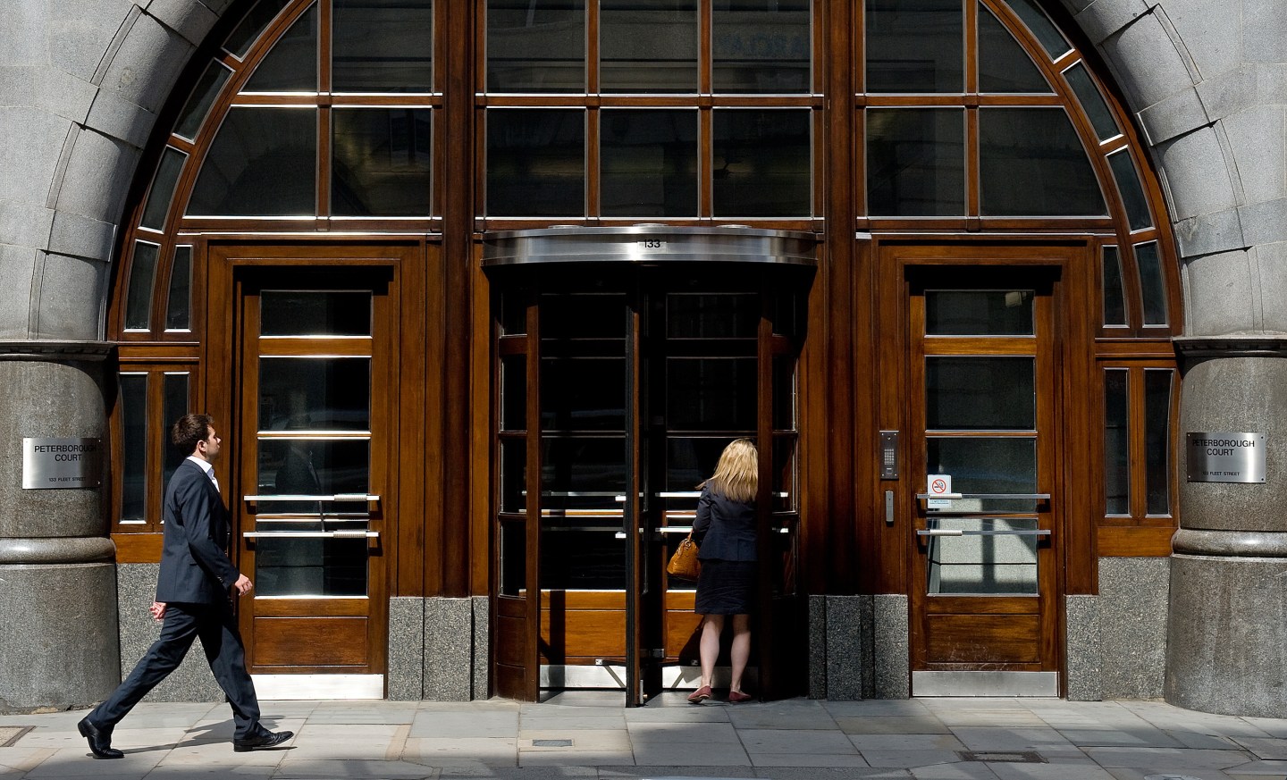 The London offices of Goldman Sachs are