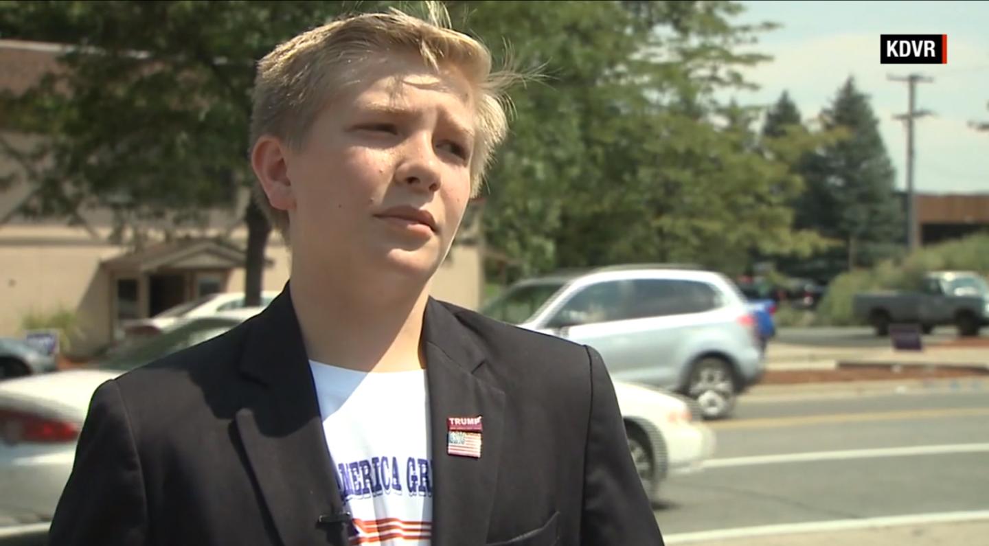 A 12-Year-Old Is Running a Donald Trump Campaign Office in Colorado