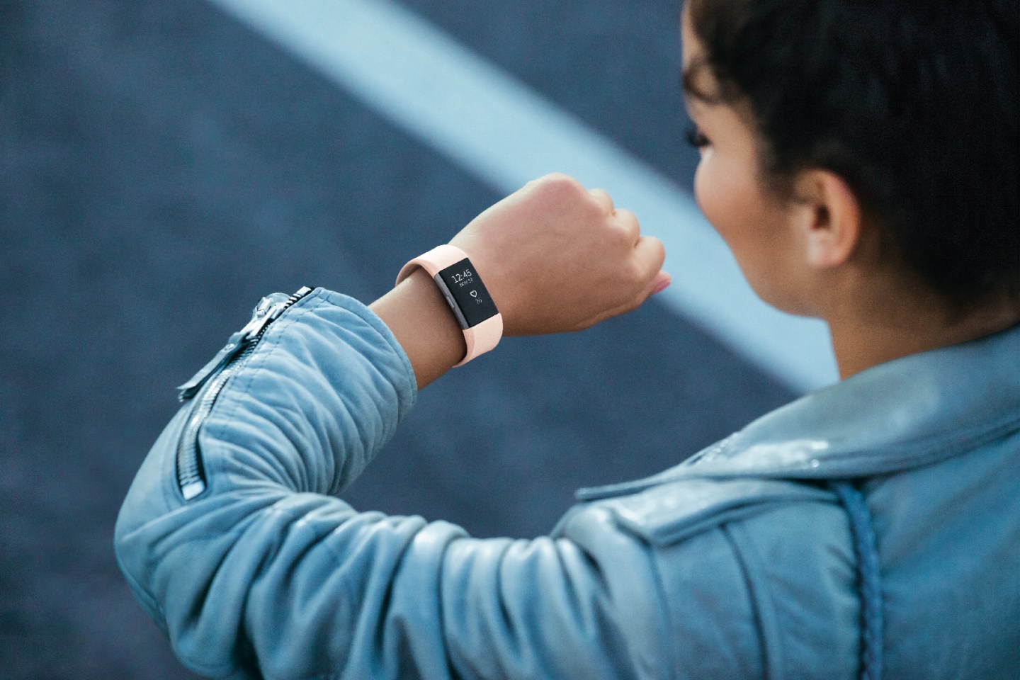 The new Fitbit Charge 2 fitness tracker.