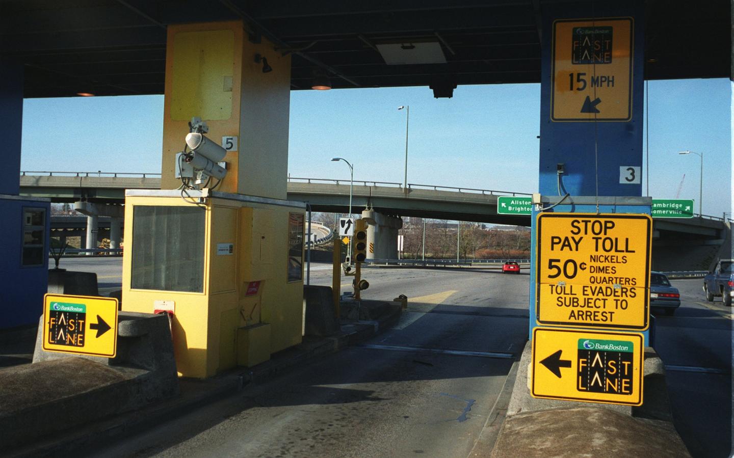 Massachusetts Turnpike's Fast Lane System