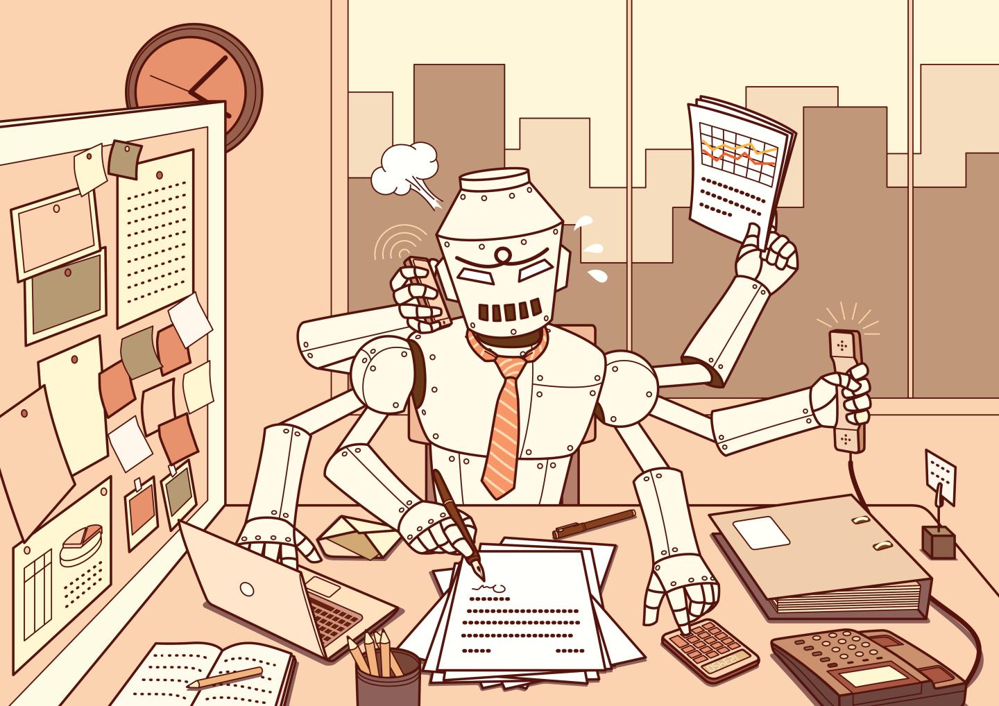 Busy Robot