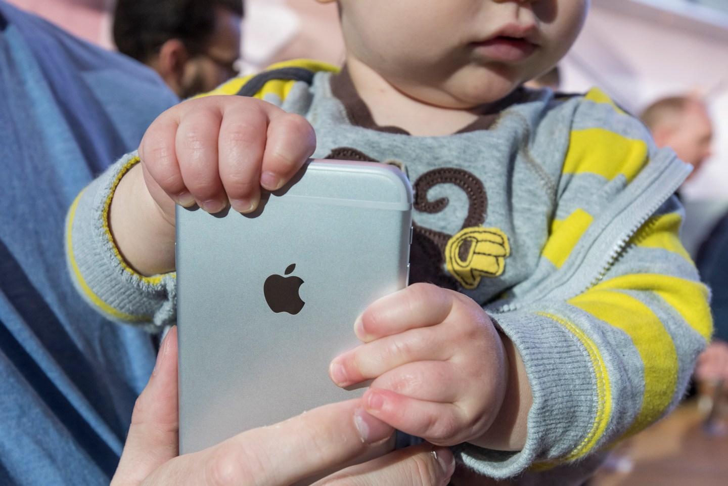 Inside An Apple Inc. Store As The New iPhones Are Released