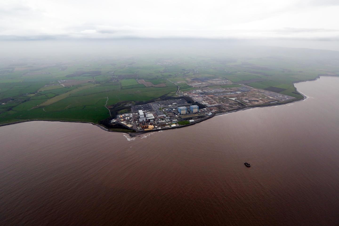 EDF's Hinkley Point B Nuclear Power Station As Company Agrees Deal With China General Nuclear Power Corp To Build Nuclear Plant