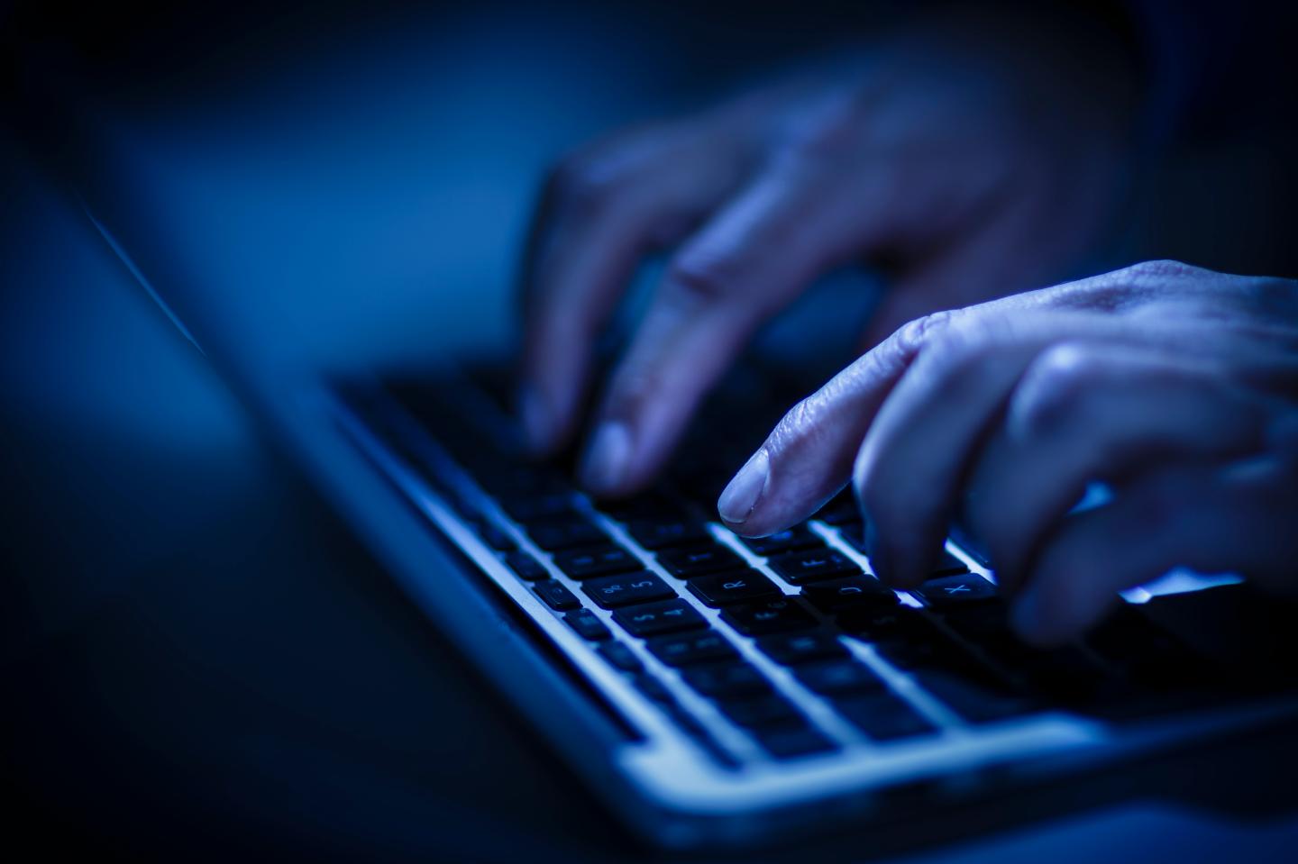 Hands On Computer Keyboard