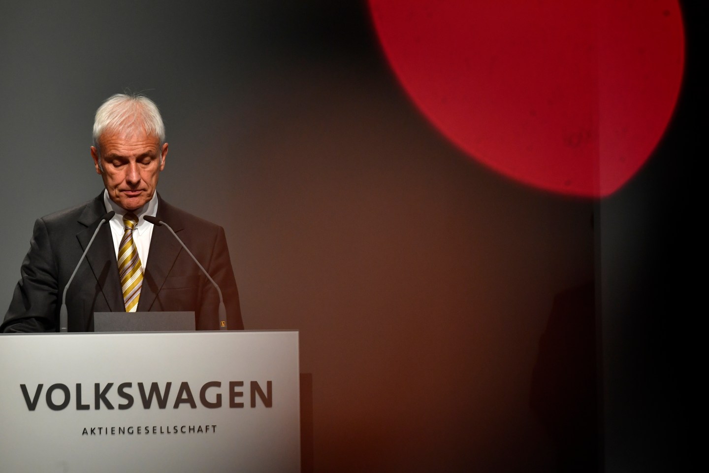 Volkswagen Holds General Shareholders Meeting