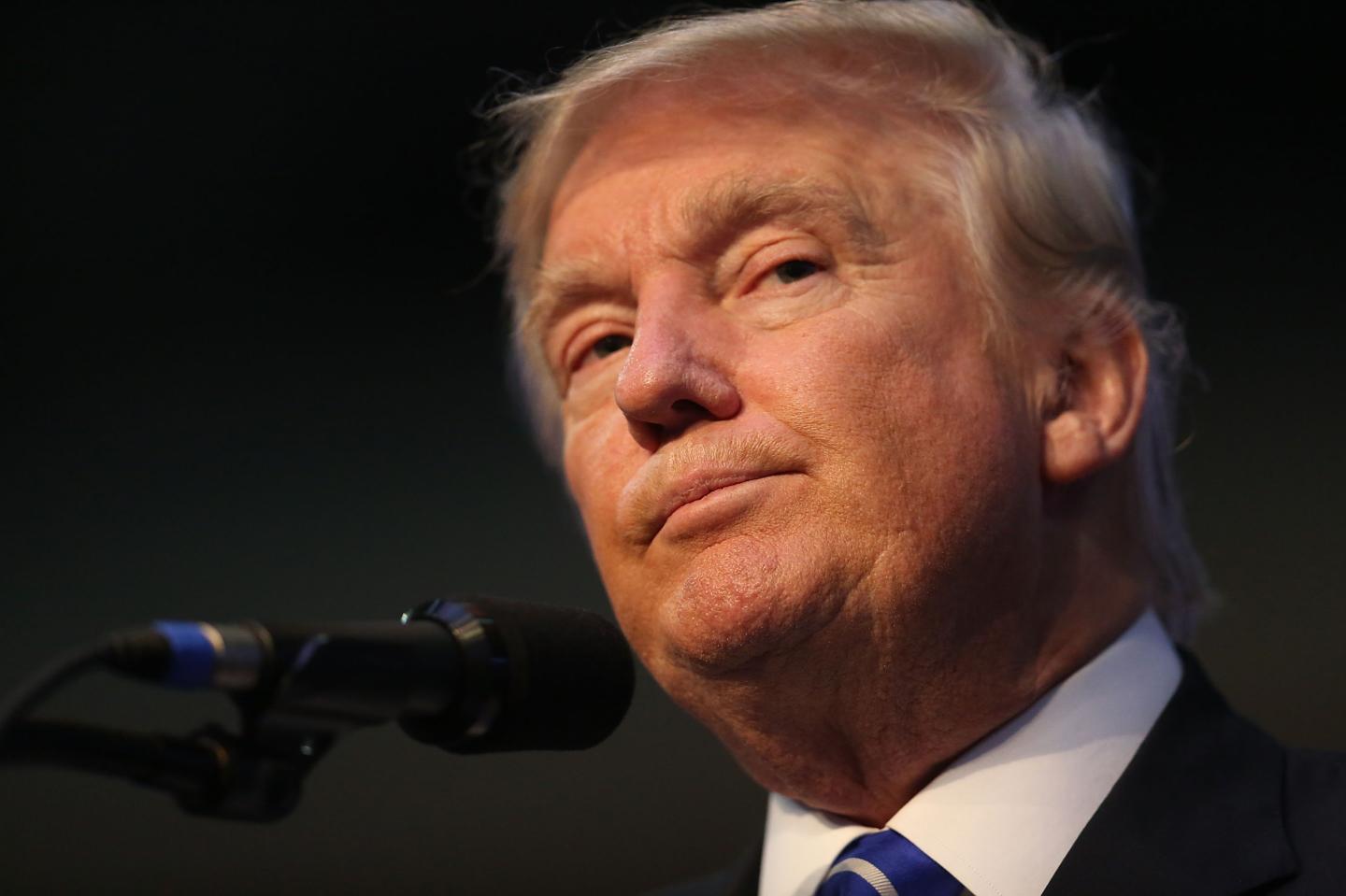 Donald Trump Campaigns In Fort Lauderdale