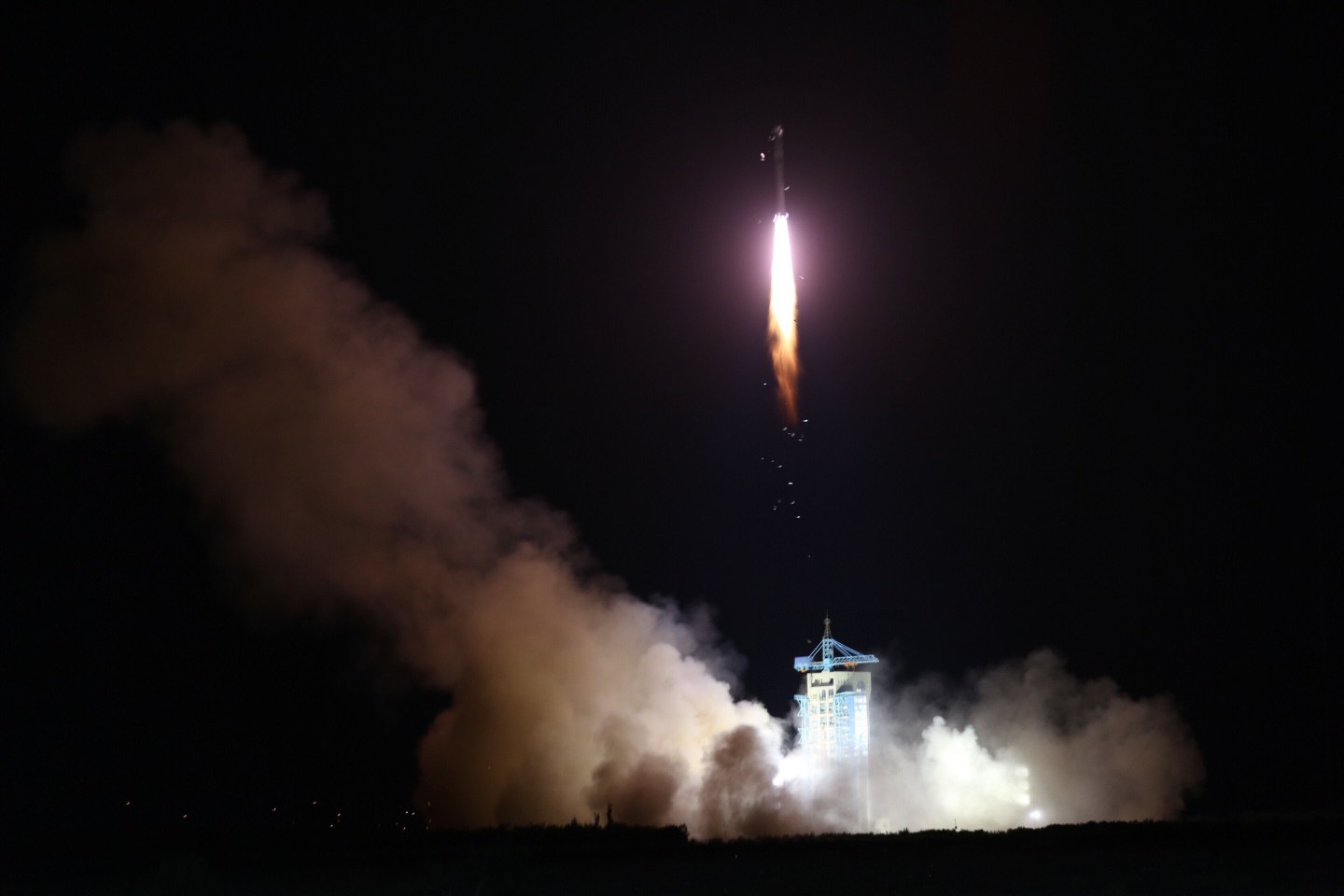 CHINA-JIUQUAN-QUANTUM SATELLITE-LAUNCH (CN)
